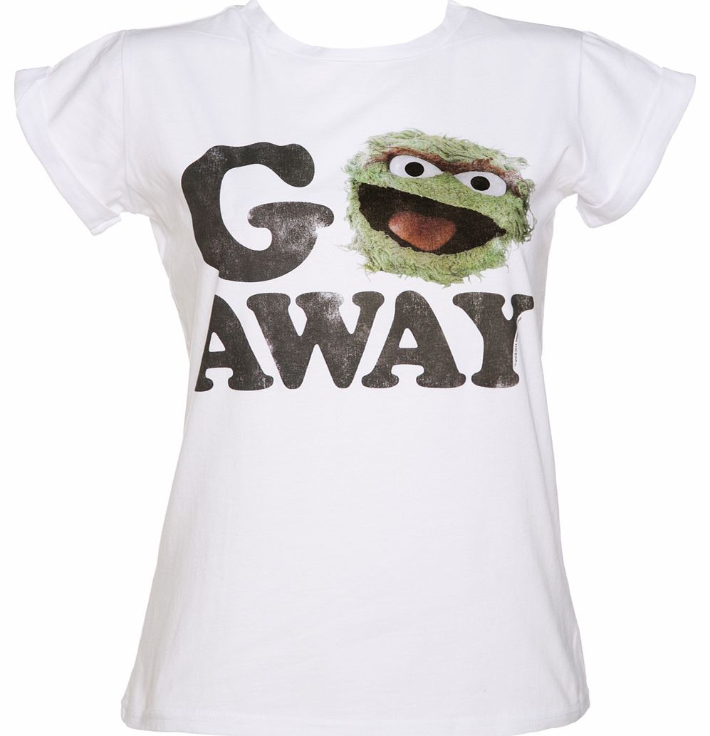 Ladies Sesame Street Oscar Go Away Rolled