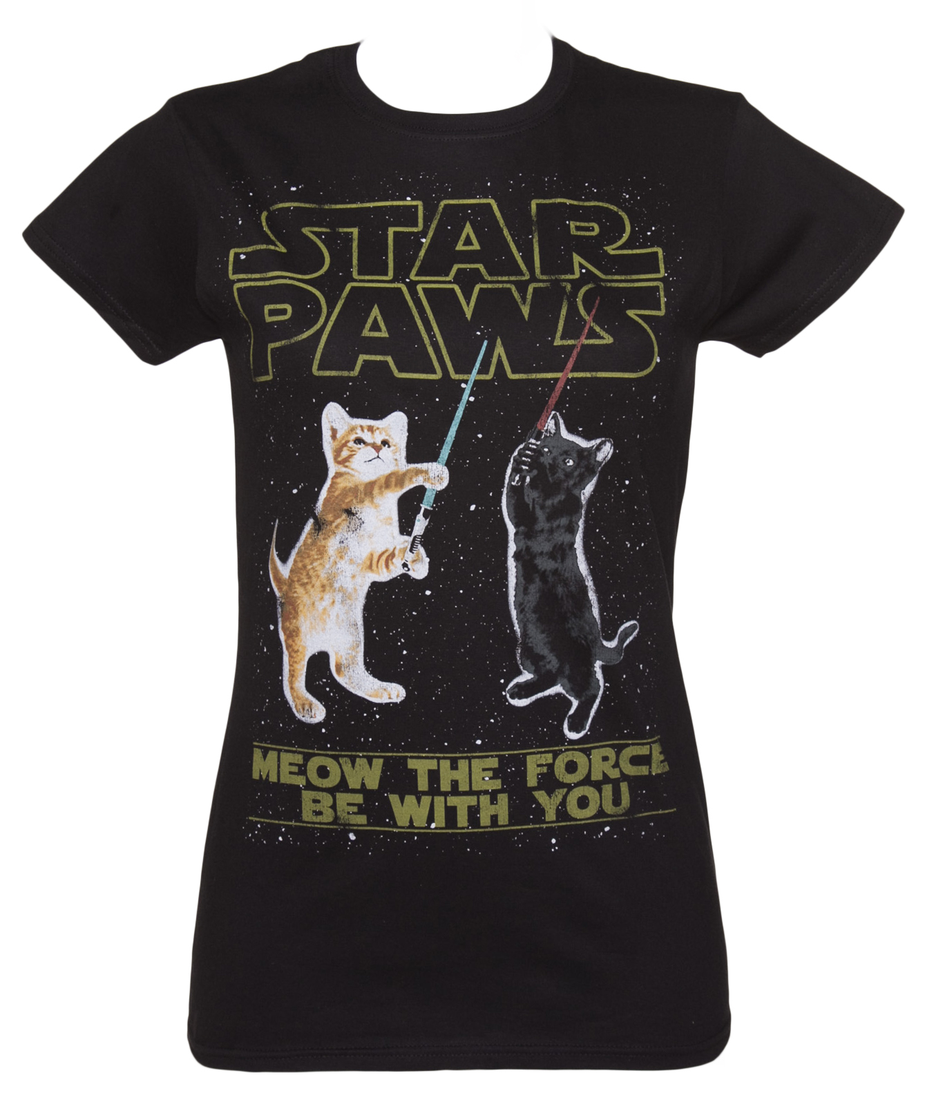 Ladies Star Paws Parody T-Shirt