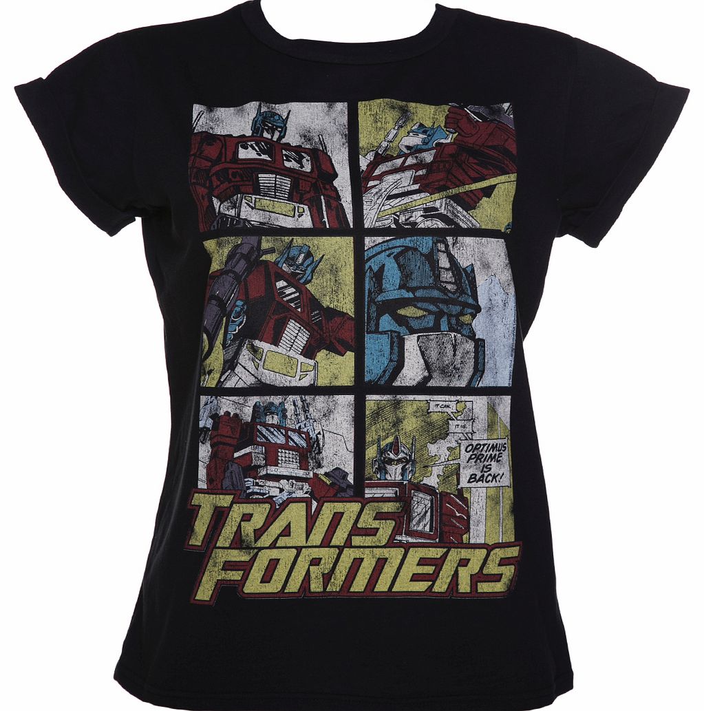 Ladies Transformers Optimus Prime Comic