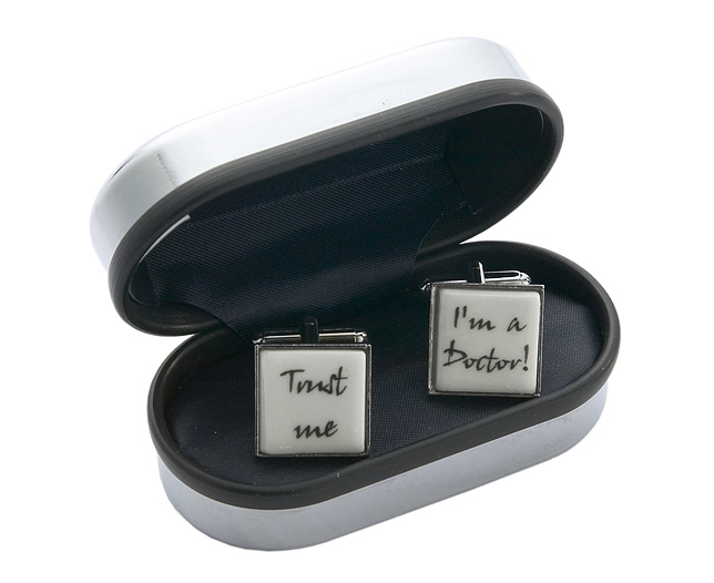 Me Im A Doctor Cufflinks