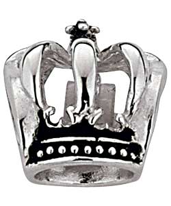 Sterling Silver Crown Charm