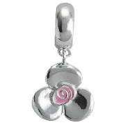 Sterling Silver Flower Dropper Charm