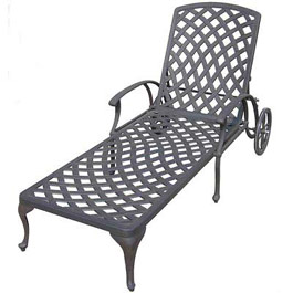 Cast Aluminium Sun Lounger