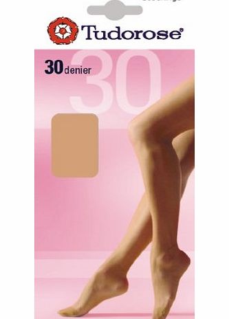 Tudorose 30 Denier Stockings, One Size - Mink