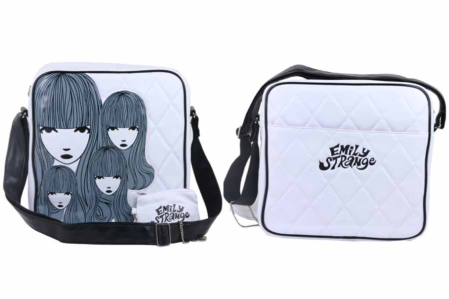 Emily Strange Flight Bag White