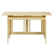 Tulsa desk, light oak effect