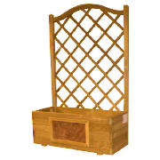 Tunis Wooden trellis Planter