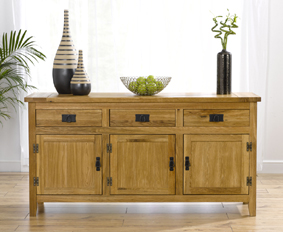 Turin Oak Large Sideboard