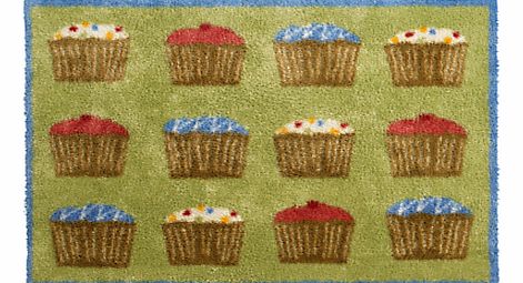 Cupcake Kitchen Mat, Multi, L85 x W60cm