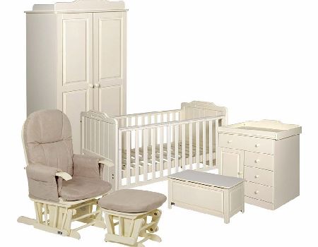 Alexia 6 Piece Roomset Vanilla