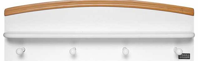 Barcelona Shelf - Beech/White