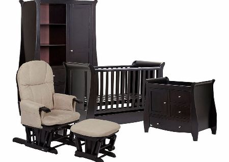 Katie Espresso 5 Piece Roomset