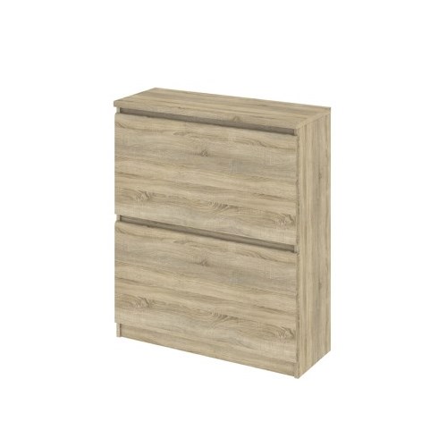 Billi Mia 2 Tier Shoe Cabinet in Oak