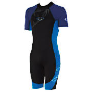 Wetsuit Shortie Mens Chest Size 48/46, Blue