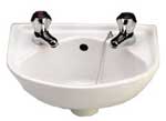 Advent Handrinse Washbasin 36cm 2 Taphole