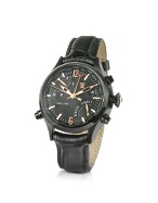 World Time 500 Series - Mens Black Dual