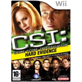 CSI Crime Scene Investigation Hard Evidence Wii