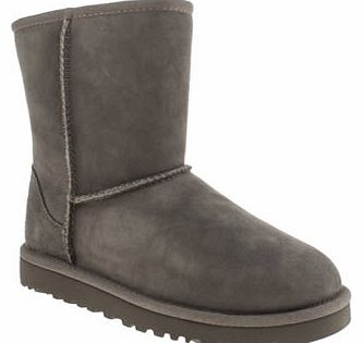 kids ugg australia grey classic unisex junior