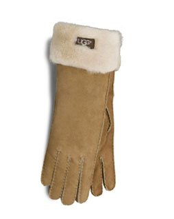 Ultra Long Turn Cuff Glove Chestnut