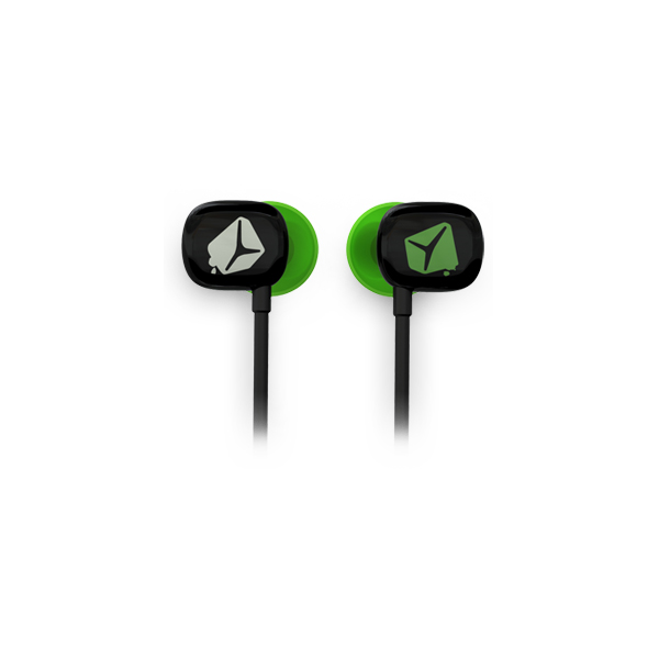 100 Earphones Colour GREEN