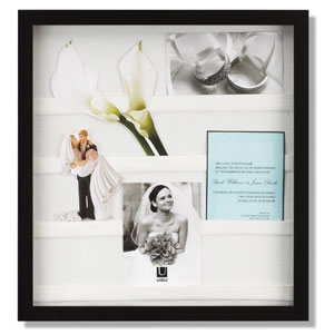 Black Envelope Box Wall Photo Frame