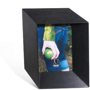 umbra Black Perspex Wood Photo Frame