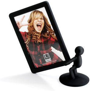 Hercules 4 x 6 Vertical Black Photo Frame