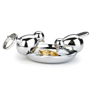 Umbra Zoola Birds Chrome Ring Holder