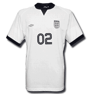 02-03 England Retro Airtex Tee - white