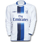 Chelsea L/S Change Shirt - 2003/05 with Kezman 9 printing.