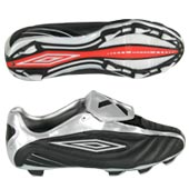 Umbro Element Football Boot KTK SG - Black/Platinum/Red.