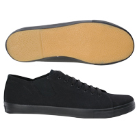 Vulcanised Lo Canvas - Black.