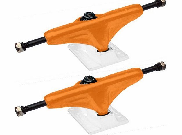 Union Skateboards Union Skateboard Trucks Orange/White