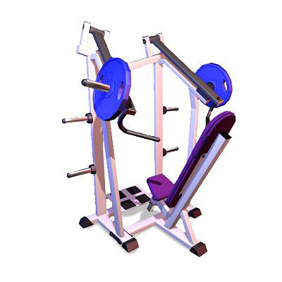 L019 Iso-Lever Incline Shoulder Press