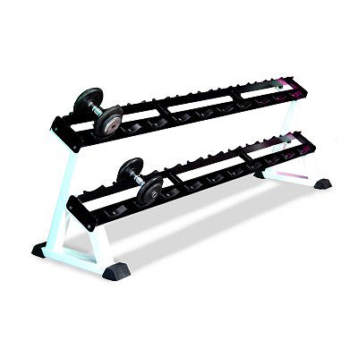 U092A 2 Tier Dumbbell Rack With Saddles