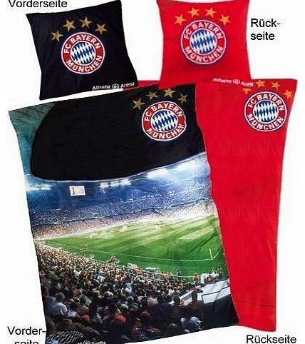 Unknown Bayern Munich Allianz Arena Bed Linen (80x80cm/135cmx200cm) - One Size