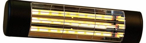 Unknown HWP2 2KW 2000 WATT OUTDOOR PATIO WALL HEATER BLACK