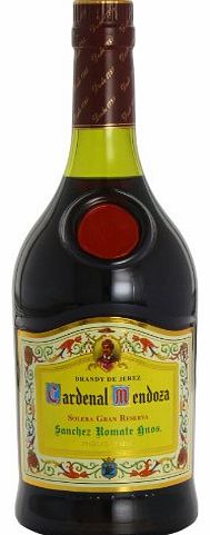 Sanchez Romate Cardenal Mendoza Clasico 15 Year Old Grape Brandy 70 cl