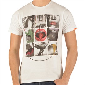 Mens 9 Cube T-Shirt Optic White