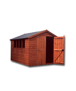 10 x 8ft Workshop Wooden Shed