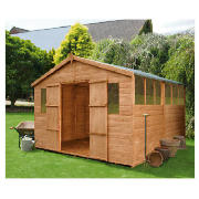 Unbranded 10x10 OSB Apex Shiplap Modula Workshop