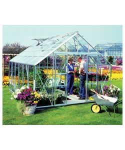 10x12 Double Door Greenhouse Green Horticultural