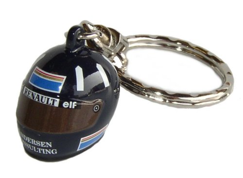 1:12 Scale Helmet Keyring - Damon Hill 1996 1/8