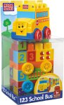 123 School Bus- MEGA BLOKS