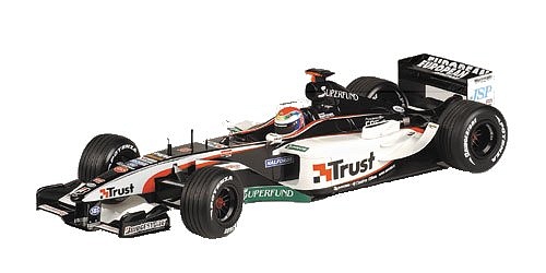 1:43 Scale Minardi Cosworth PS03 Team Minardi - Justin Wilson