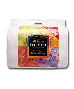 15 Tog All Seasons Double Duvet - Machine washable