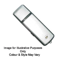 1GB4460 1GB USB 2.0 Flash Drive Silver