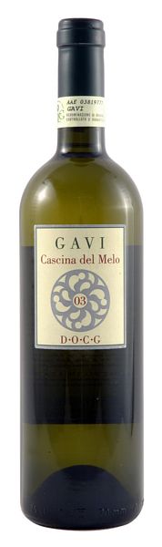 Cortese grape. Light silver colour, full of peachy tropical fruit and modern lightness, but still pl