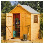 Unbranded 4x6 Double Door Wooden Shed