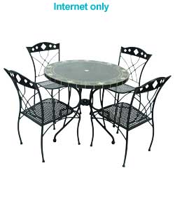 Unbranded 5 Piece Venice Bistro Set